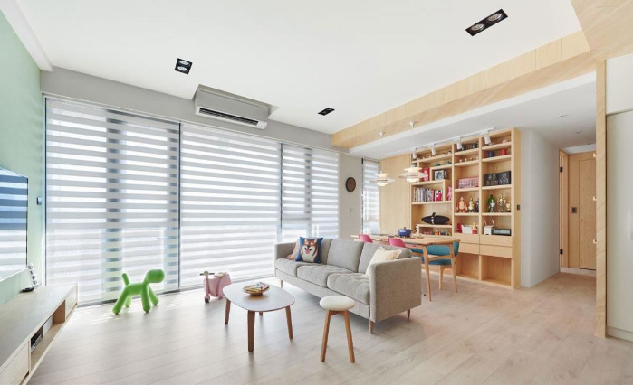 掌握家具比例，打造媲美民宿的客厅