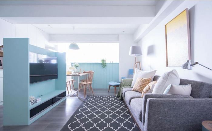 掌握家具比例，打造媲美民宿的客厅