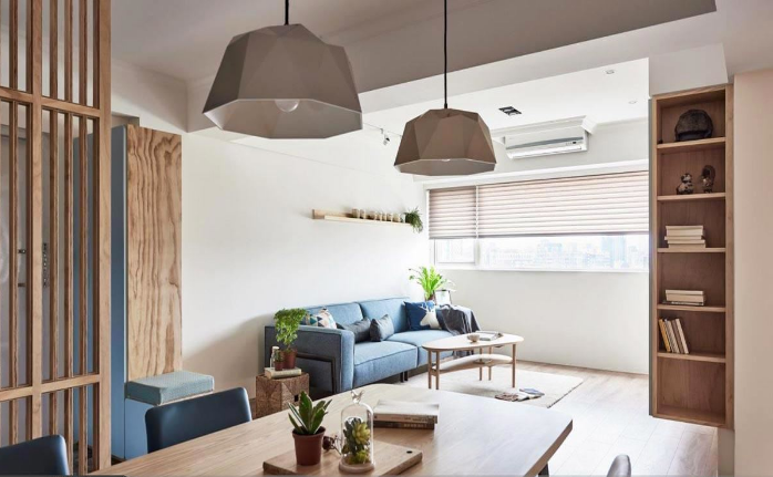 掌握家具比例，打造媲美民宿的客厅