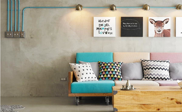 掌握家具比例，打造媲美民宿的客厅