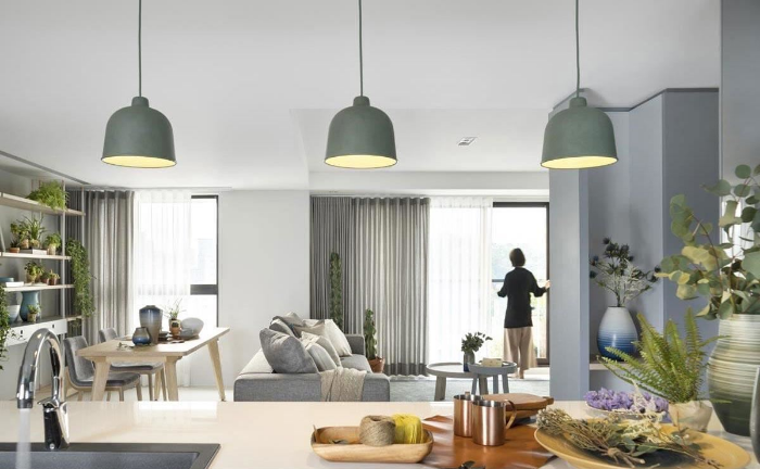 掌握家具比例，打造媲美民宿的客厅