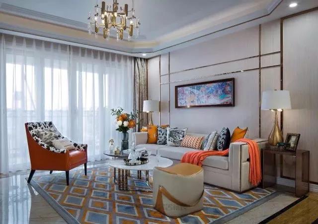 沙发背景墙这样设计,简直太美了!