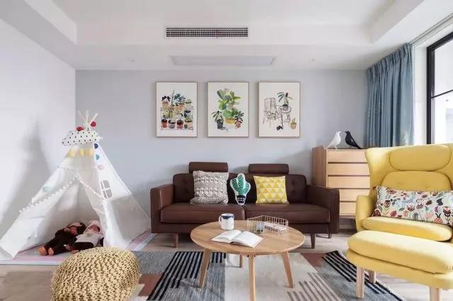 沙发背景墙这样设计,简直太美了!