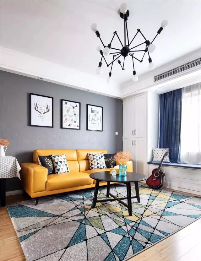 沙发背景墙这样设计,简直太美了!