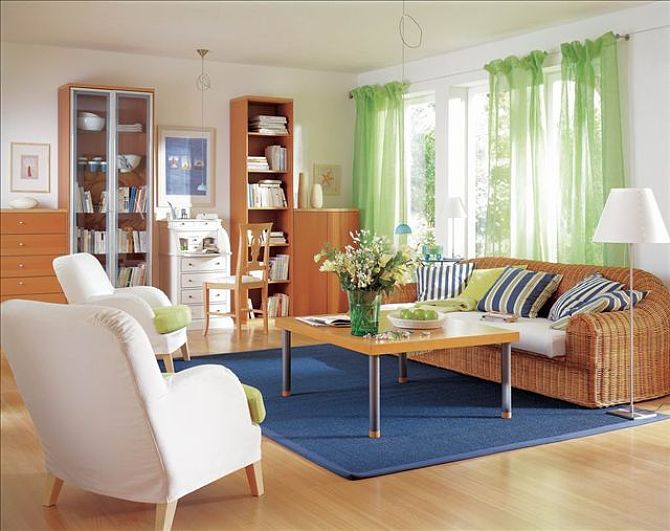 地板和家具的色彩不搭?