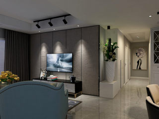 休憩心灵的港湾 144平米现代风格