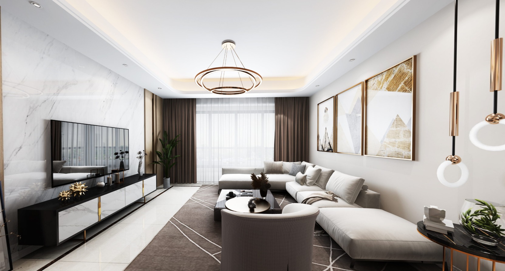 轻奢，体味家的暖心精致全景图封面图