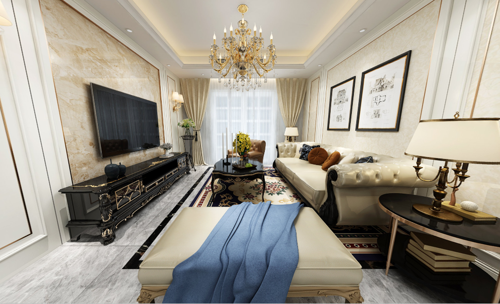 恰到好处的美式轻奢风全景图封面图