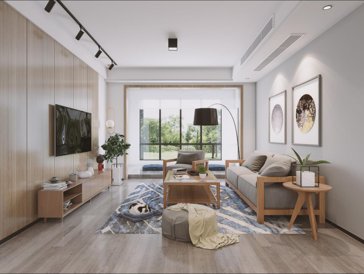 温暖舒适的日式MUJI风精品案例全景图封面图