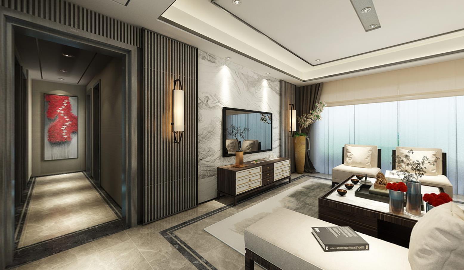 隐于繁华商圈之中的惬意闲居全景图封面图