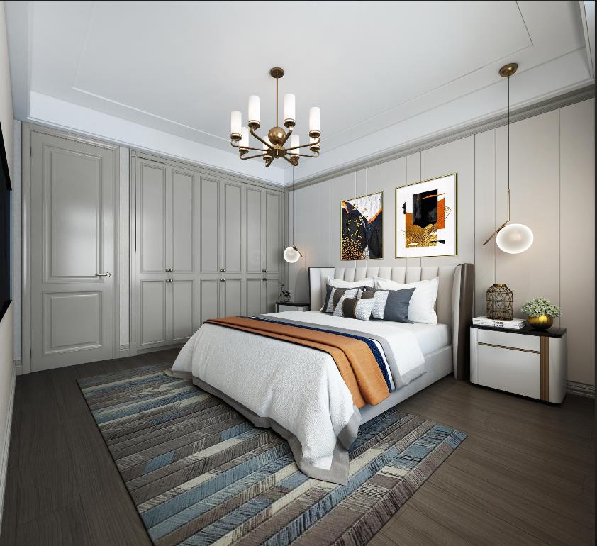 美式 给你一个温暖的家全景图封面图