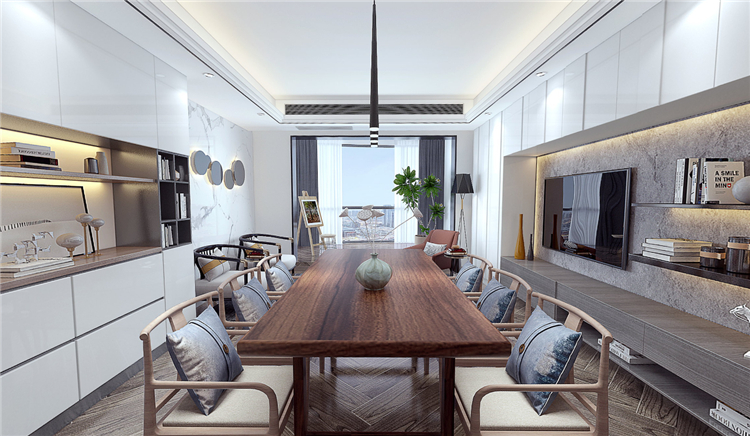 120平现代风格   塑造有品质的简约  有节制的丰盛全景图封面图