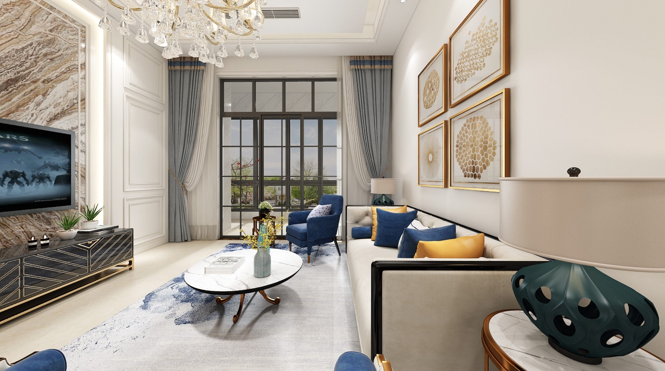 143平锦悦湾简欧风格-所有的美都是艺术全景图封面图