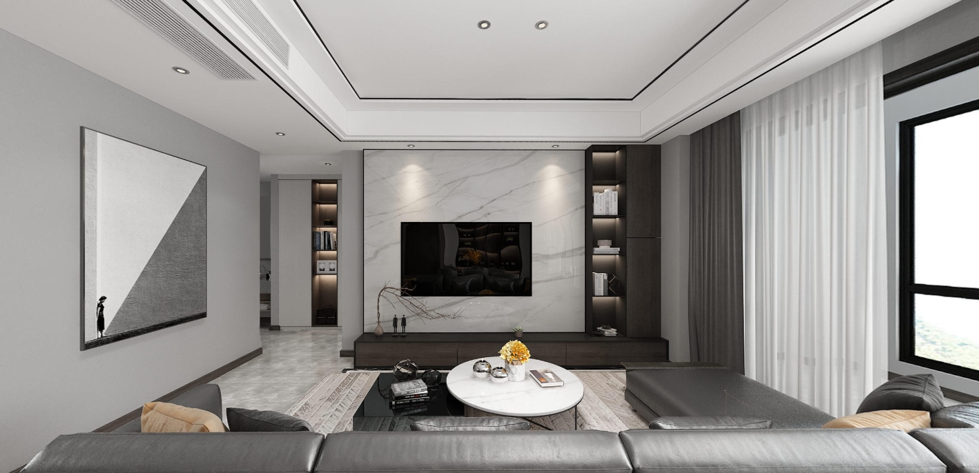 150平建发泱誉现代风格-温馨感打造 缺你不可全景图封面图