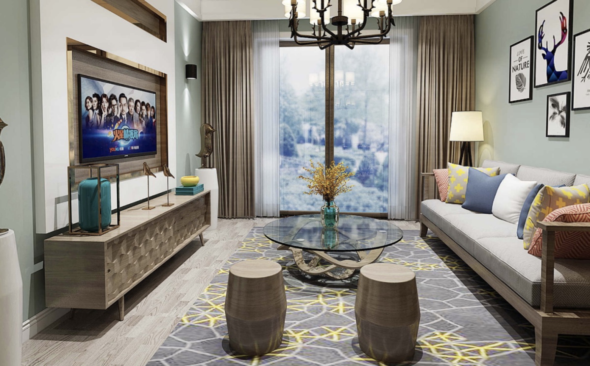 110平江南府现代风格全景图封面图