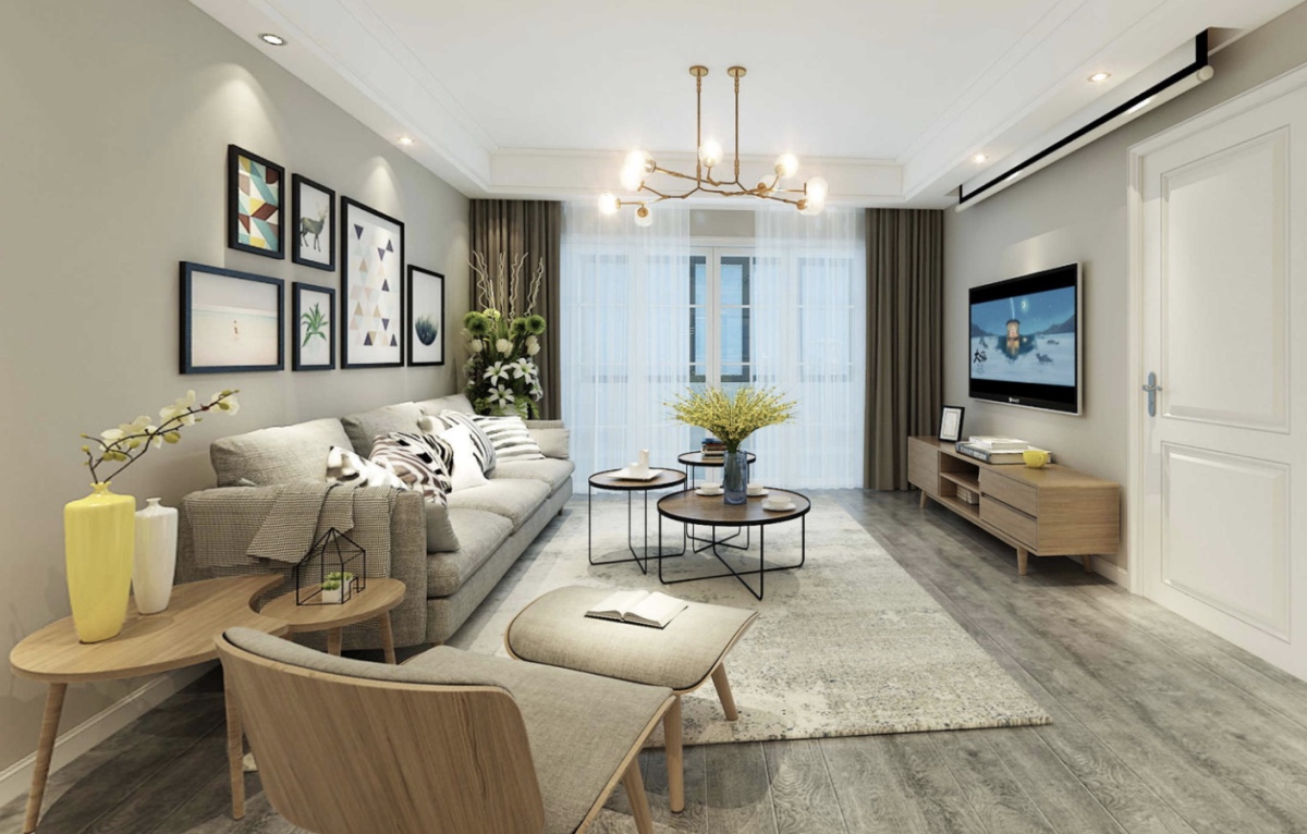 110平江南府现代北欧风格全景图封面图