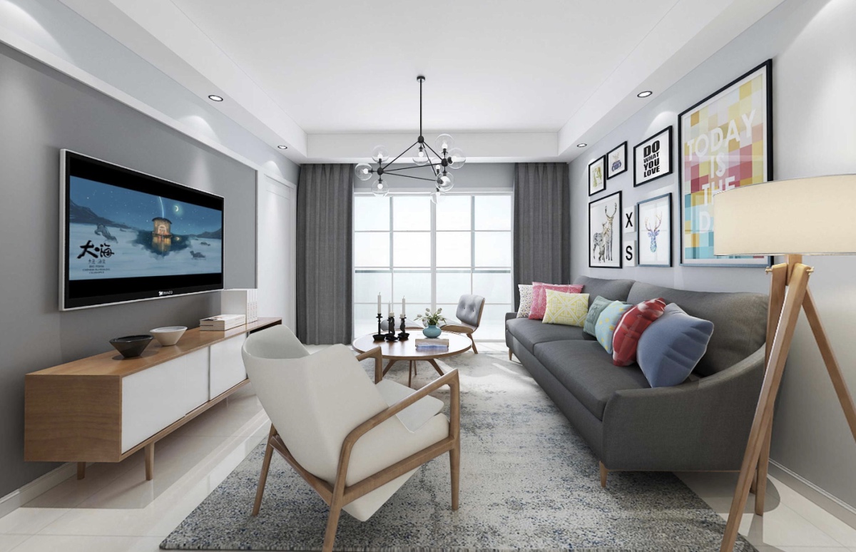 115平江南府北欧风格全景图封面图