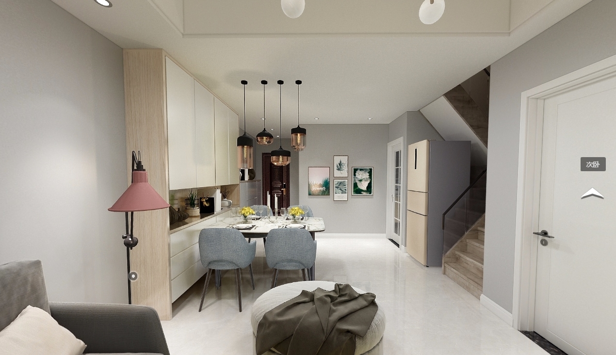 90平海棠湾现代风格-简约时尚全景图封面图