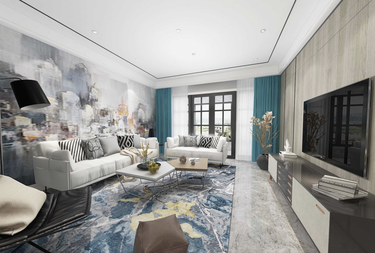 110平保利印象时光现代风格全景图封面图