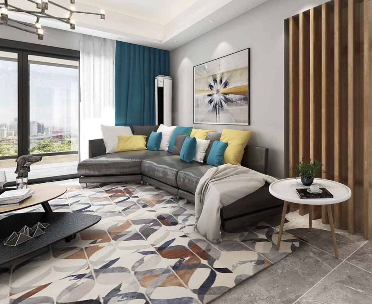 120平长泰国际北欧风格全景图封面图