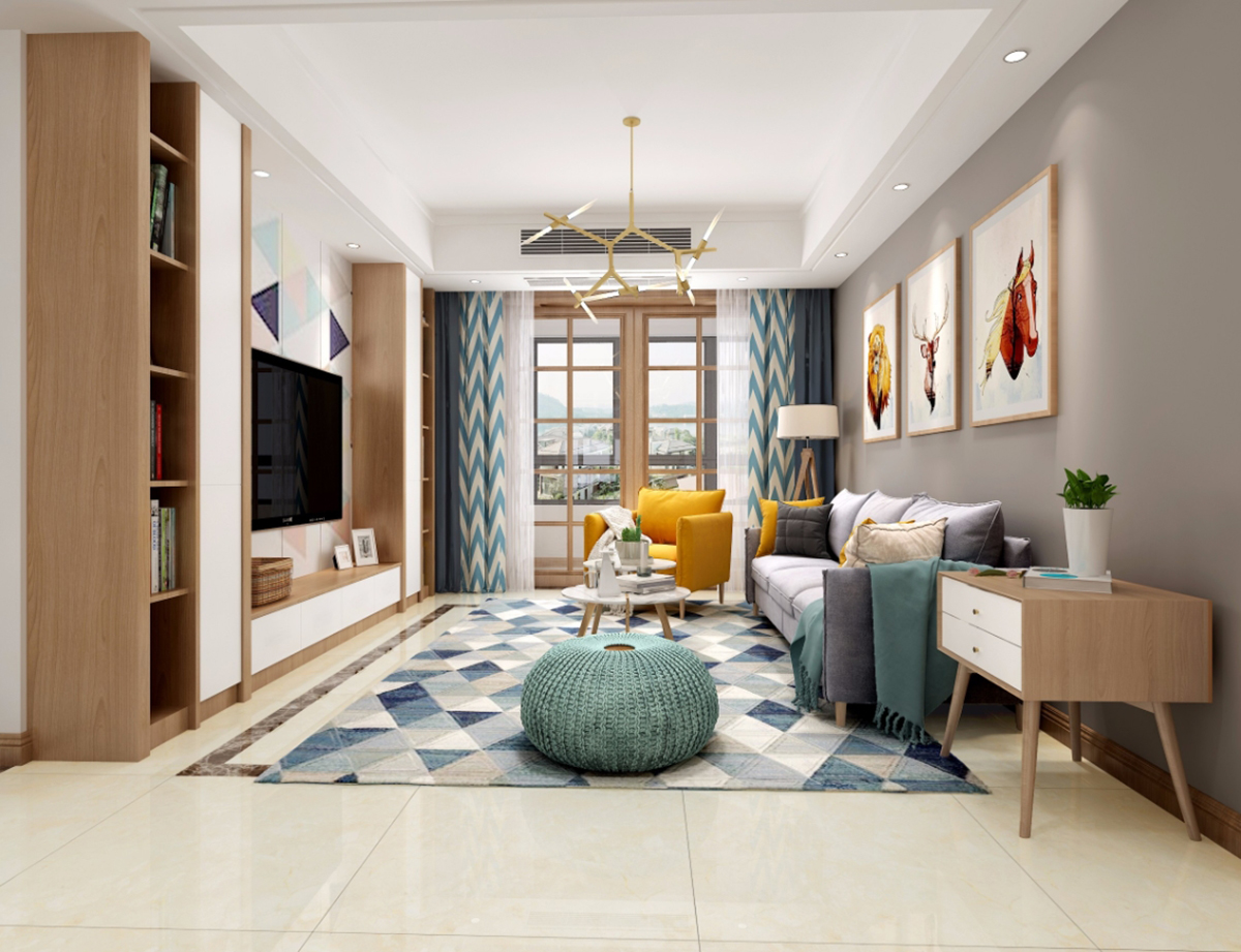 105平朗诗新郡现代风格全景图封面图