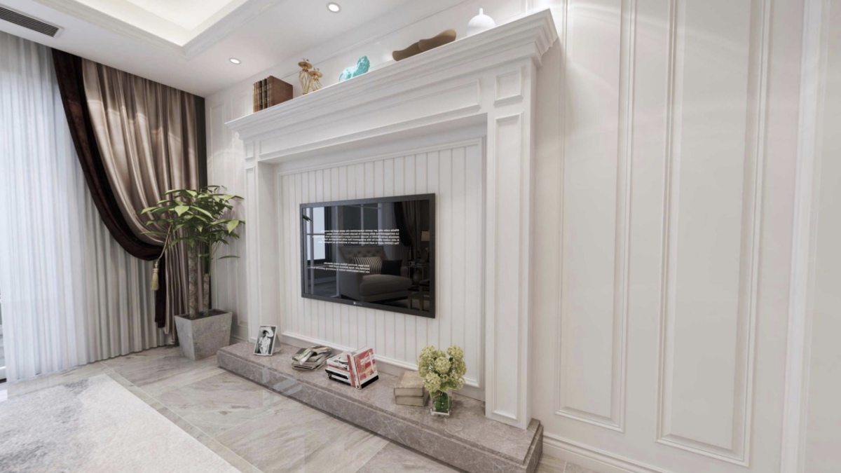 85平长泰国际美式风格全景图封面图