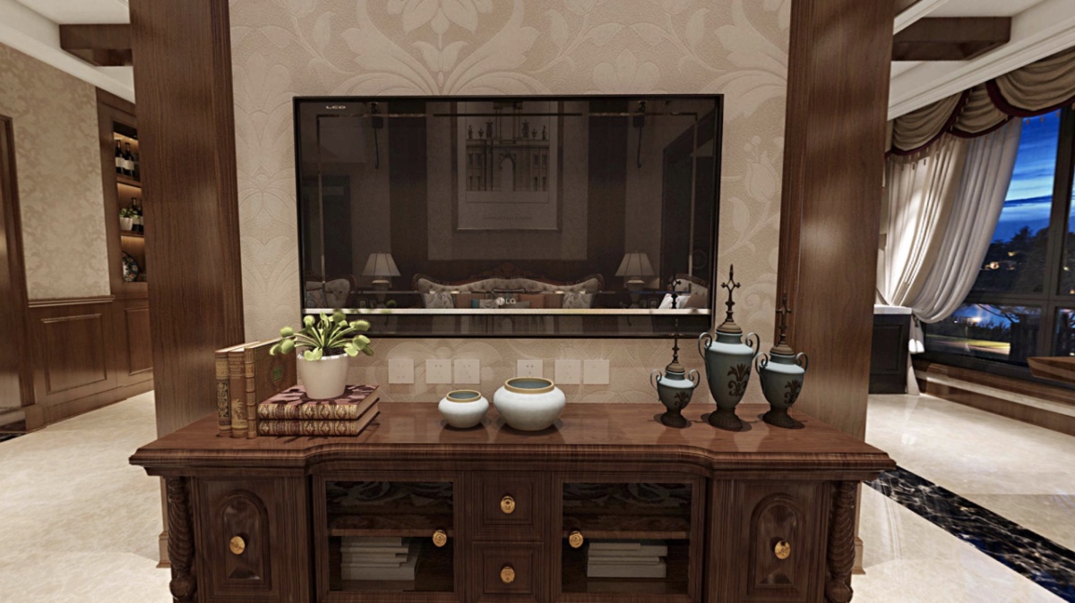 143平九龙仓碧玺美式风格全景图封面图