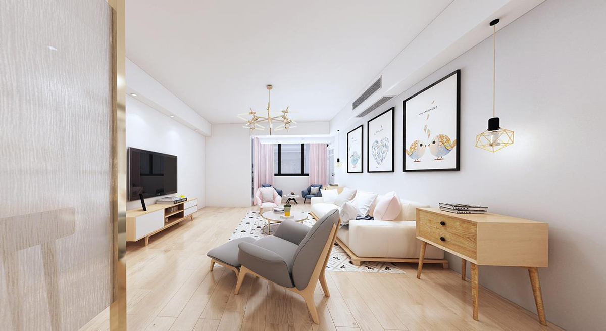 118平蠡湖一号北欧风格全景图封面图