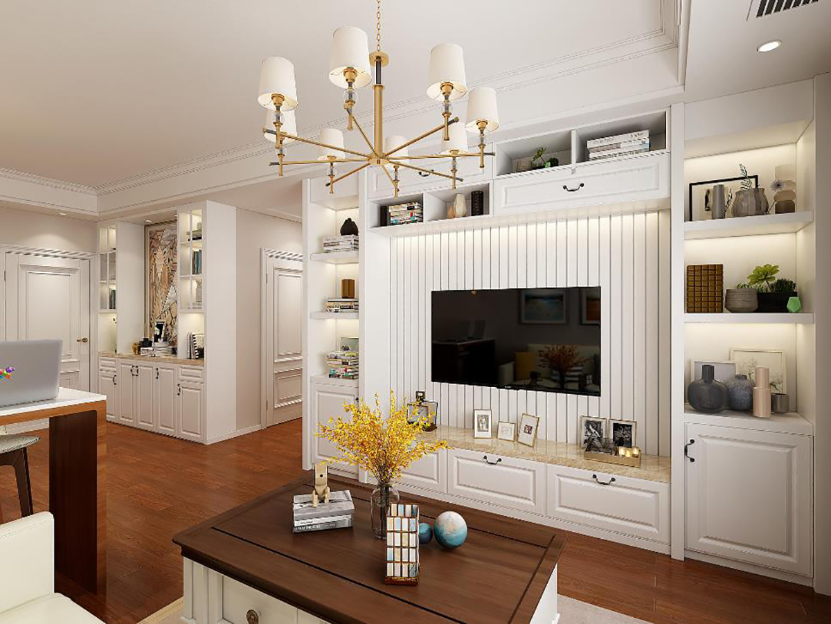 90平梁溪警苑美式风格全景图封面图