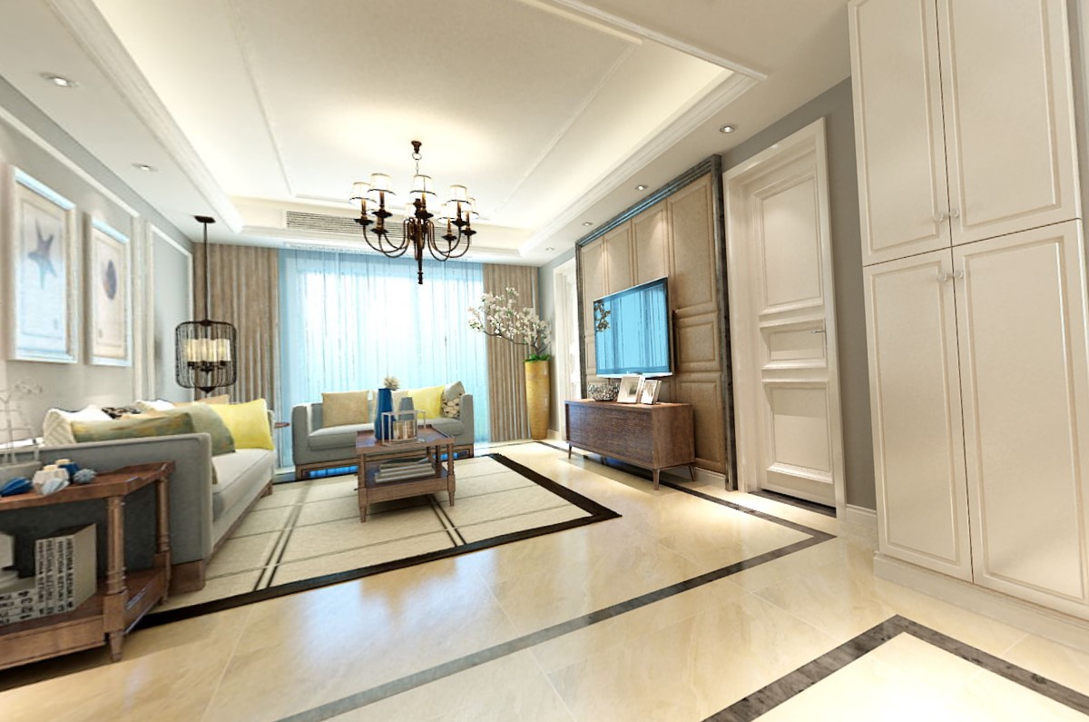 158平长安人家简美风格-素雅温馨的简美之家全景图封面图