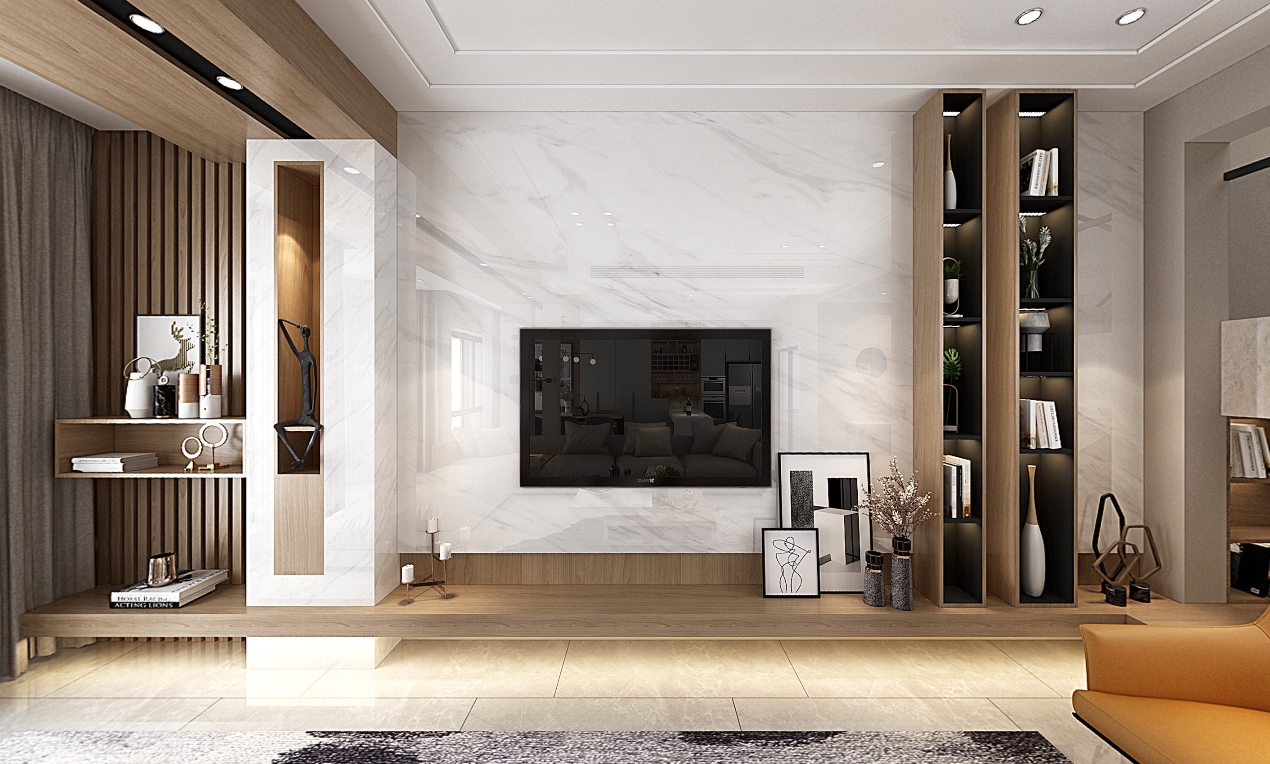 230平明珠城现代风格-与美好生活温暖相拥全景图封面图