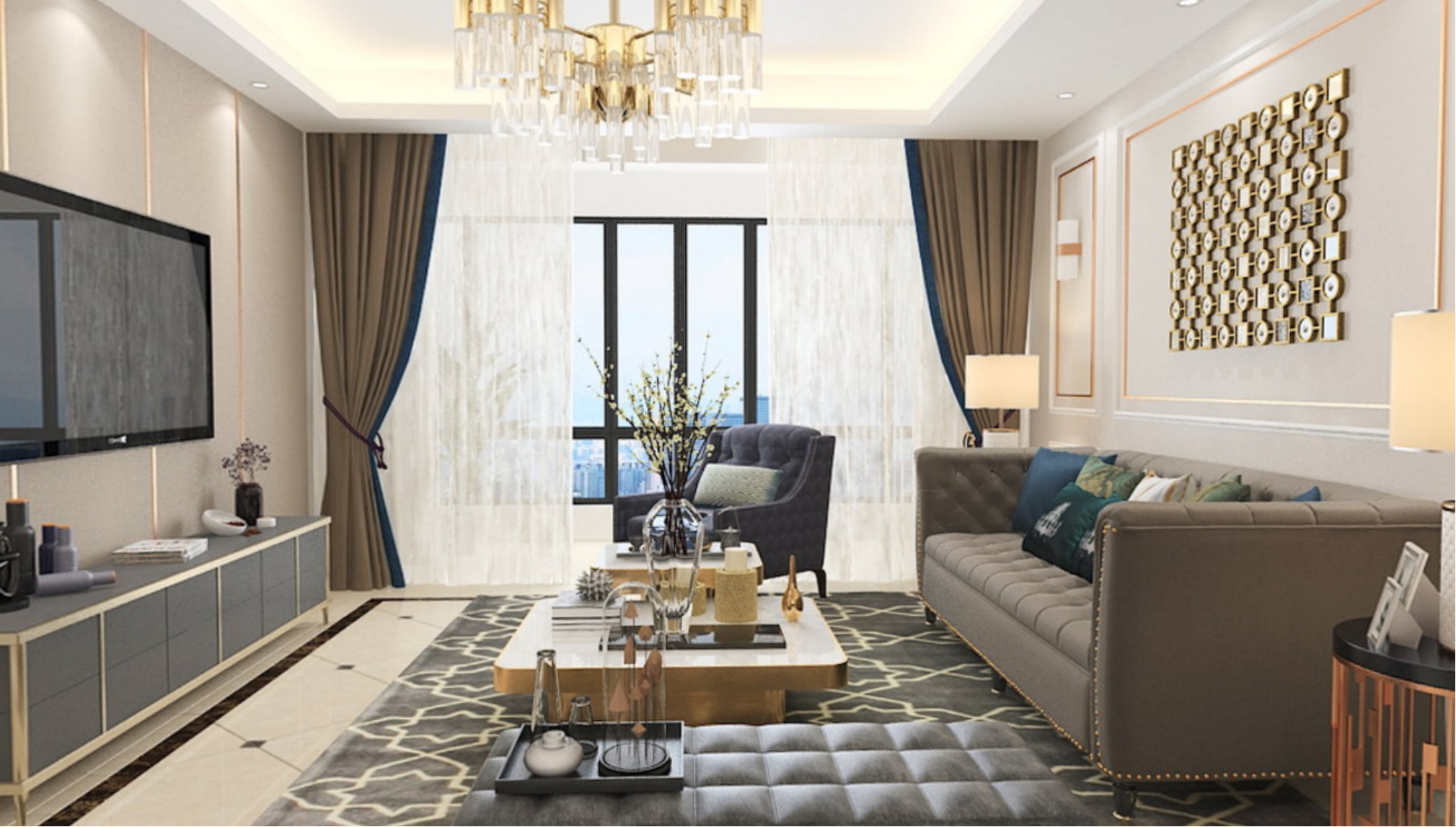 141平龙湖时代天街简美风格-岁月静好的模样，便是好好生活全景图封面图