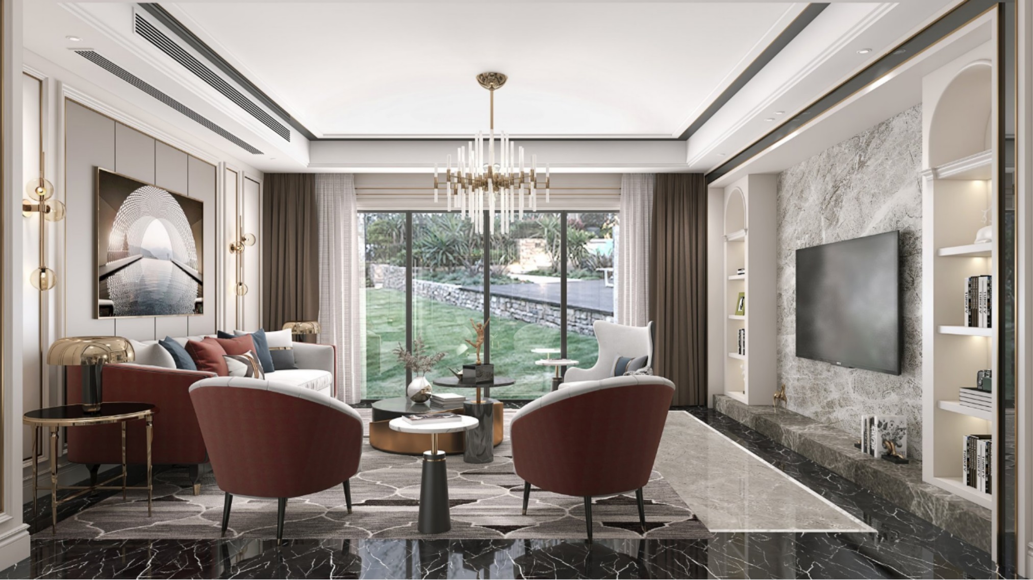 350平吴侬里欧式风格-古典轻奢--摩登迷人之韵全景图封面图