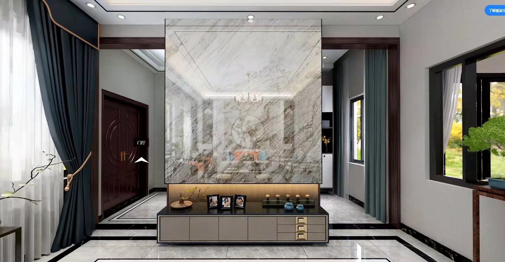 300平龙境云庄新中式风格全景图封面图