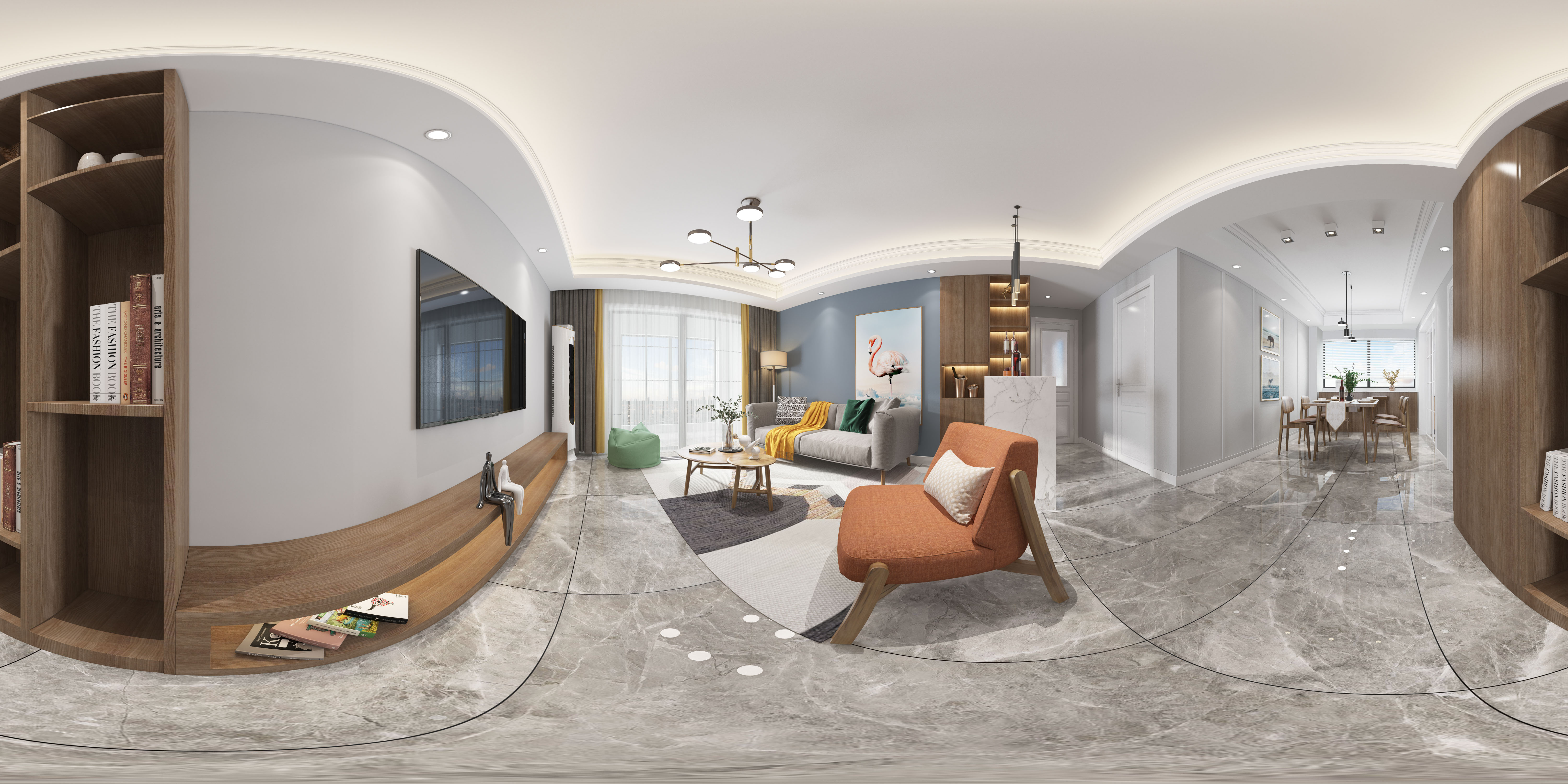 92平万宇名都花园北欧风格-不事雕琢，归于自然全景图封面图