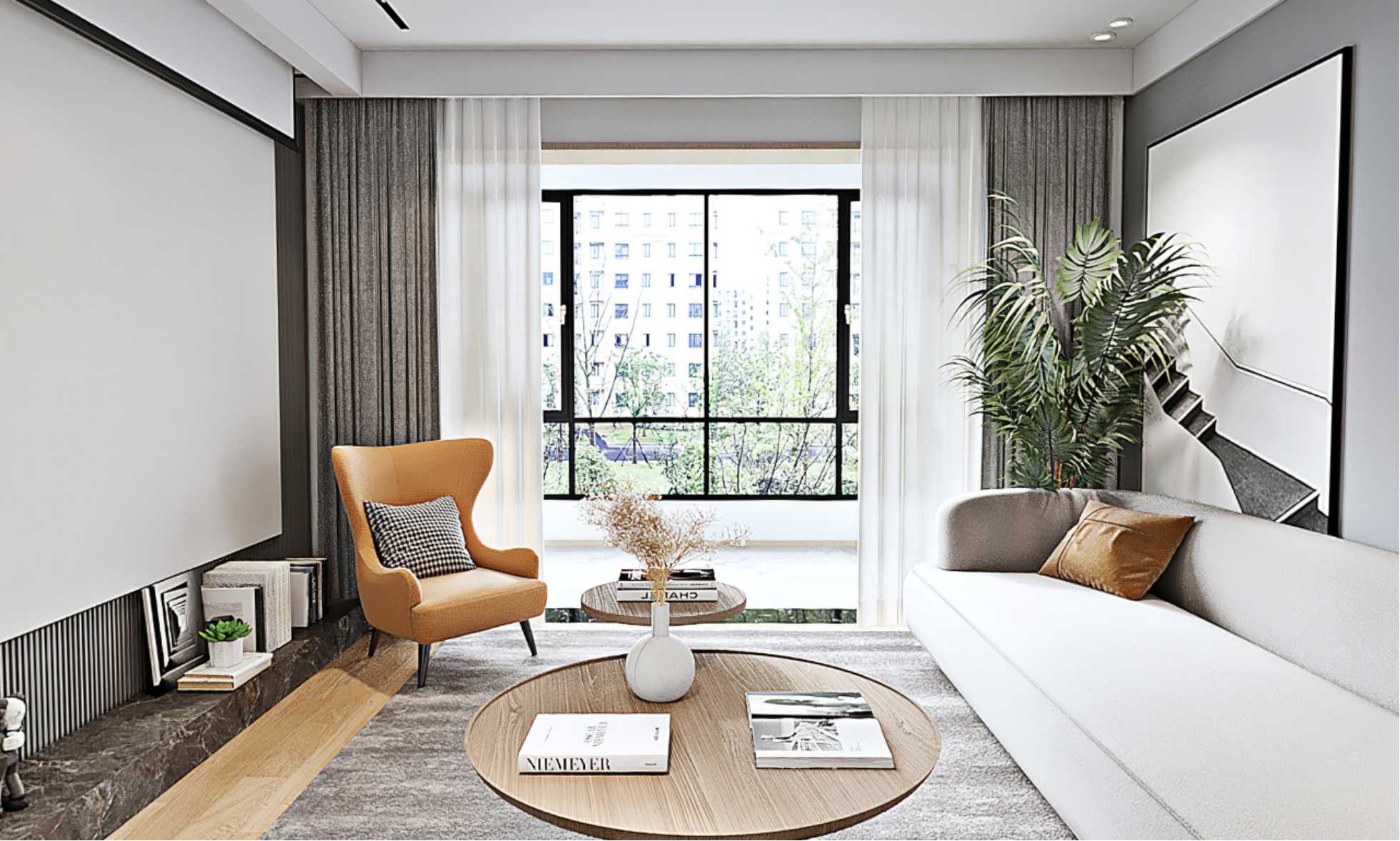 130平南山楠现代风格全景图封面图