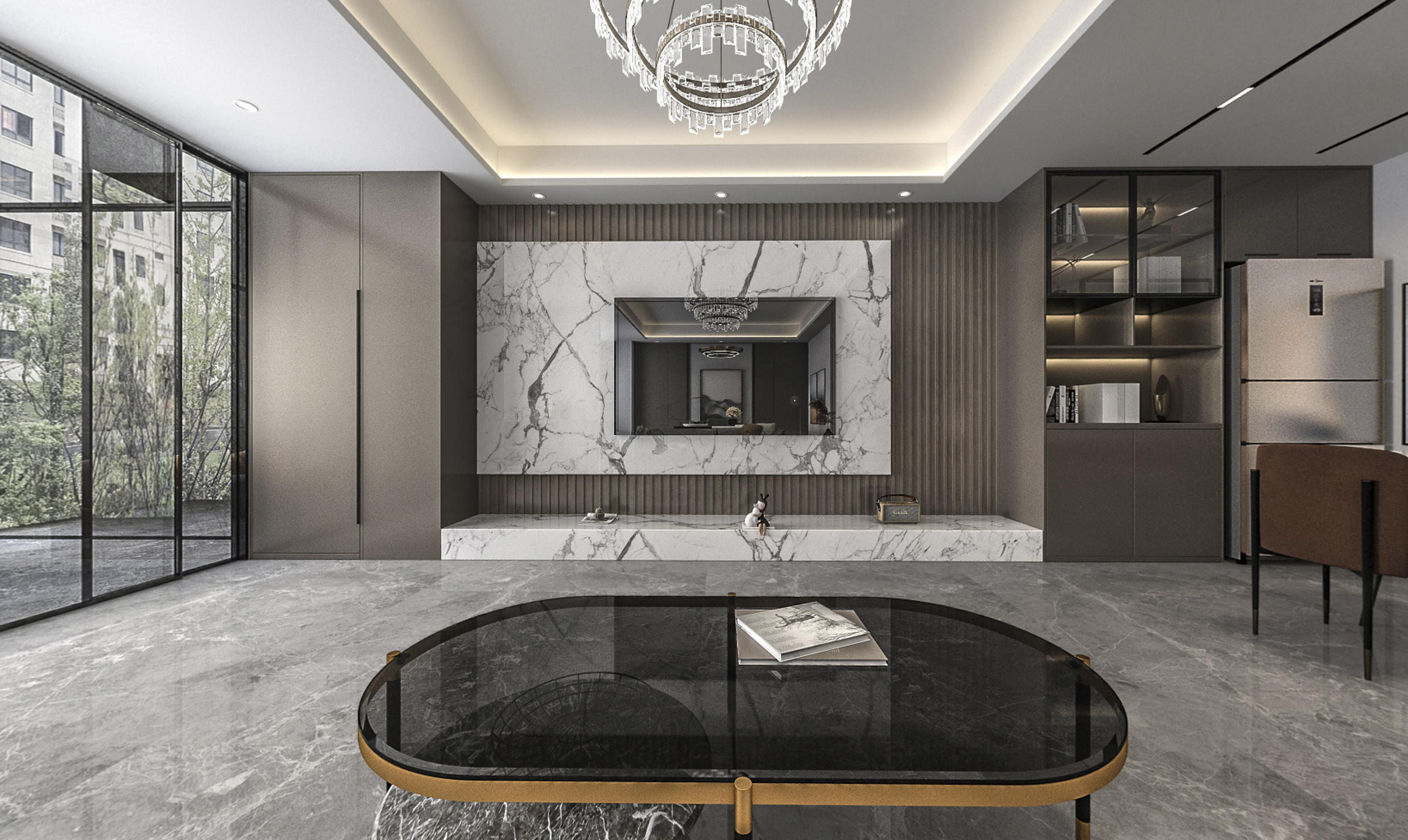 140平国瑞熙墅现代风格全景图封面图