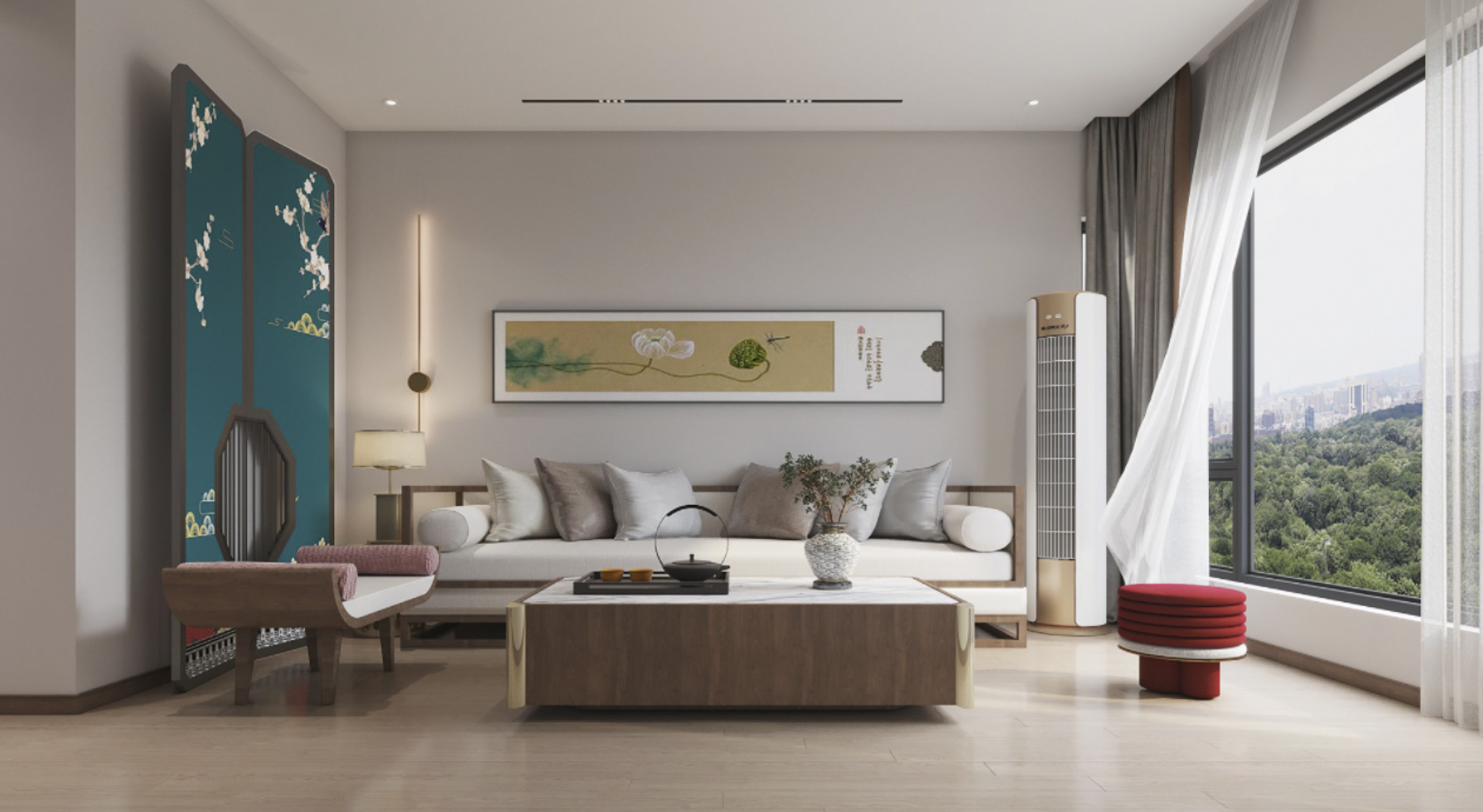 110平平江路民居新中式风格全景图封面图