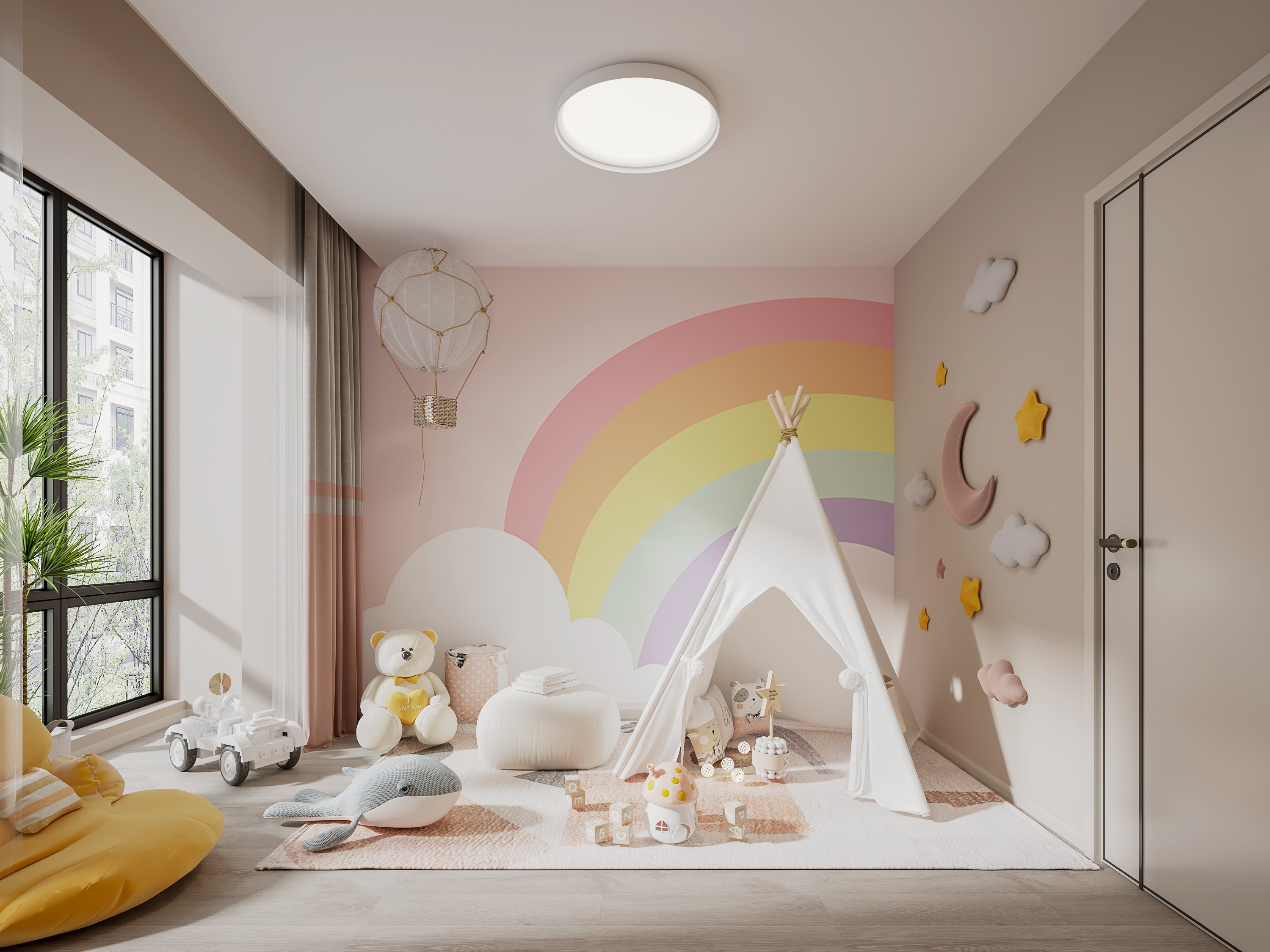 145平铂湾澜庭现代风格全景图封面图