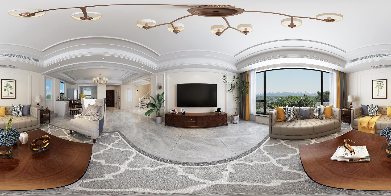 145平澜湾现代风格全景图封面图