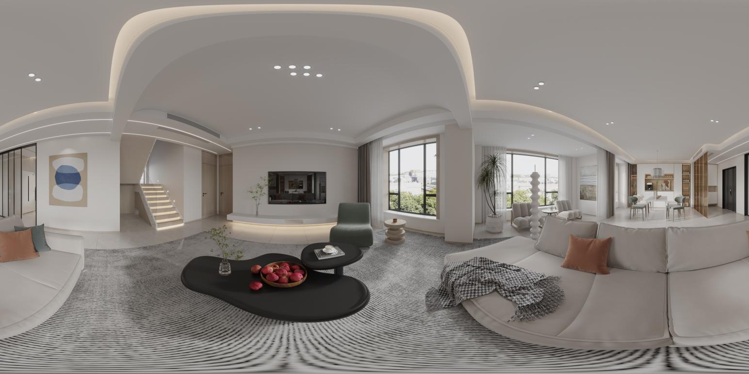 280平碧桂园东麟府现代风格全景图封面图