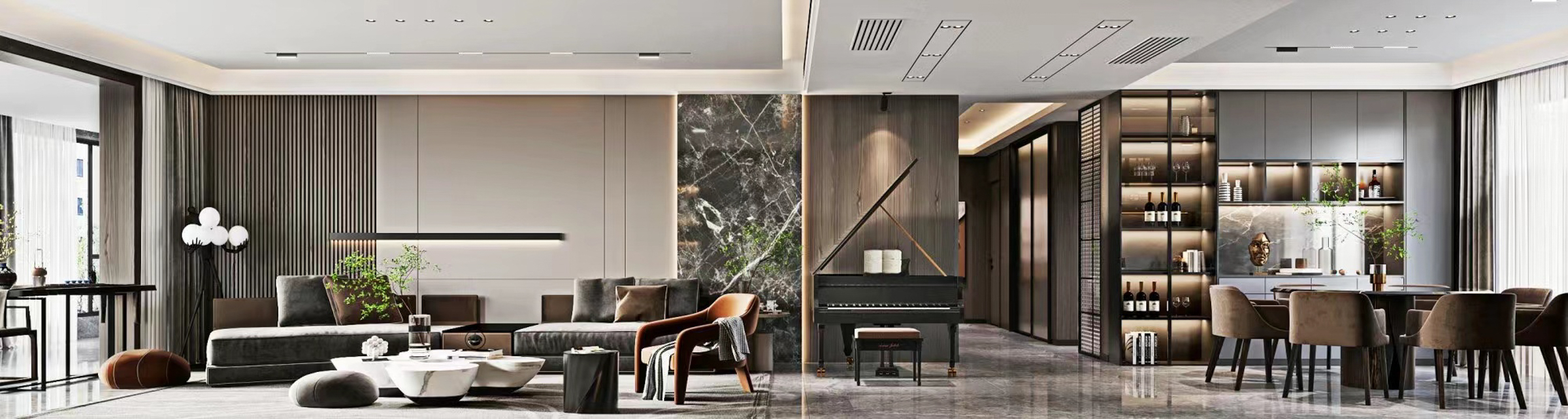 270平盛誉华庭现代风格全景图封面图