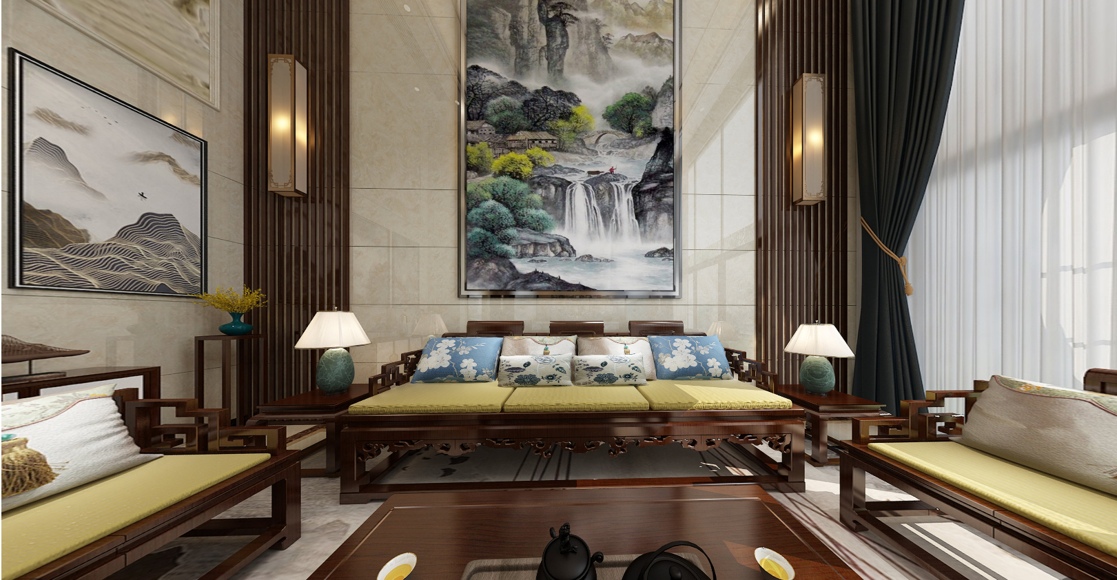 530平凯茵又一城新中式风格全景图封面图