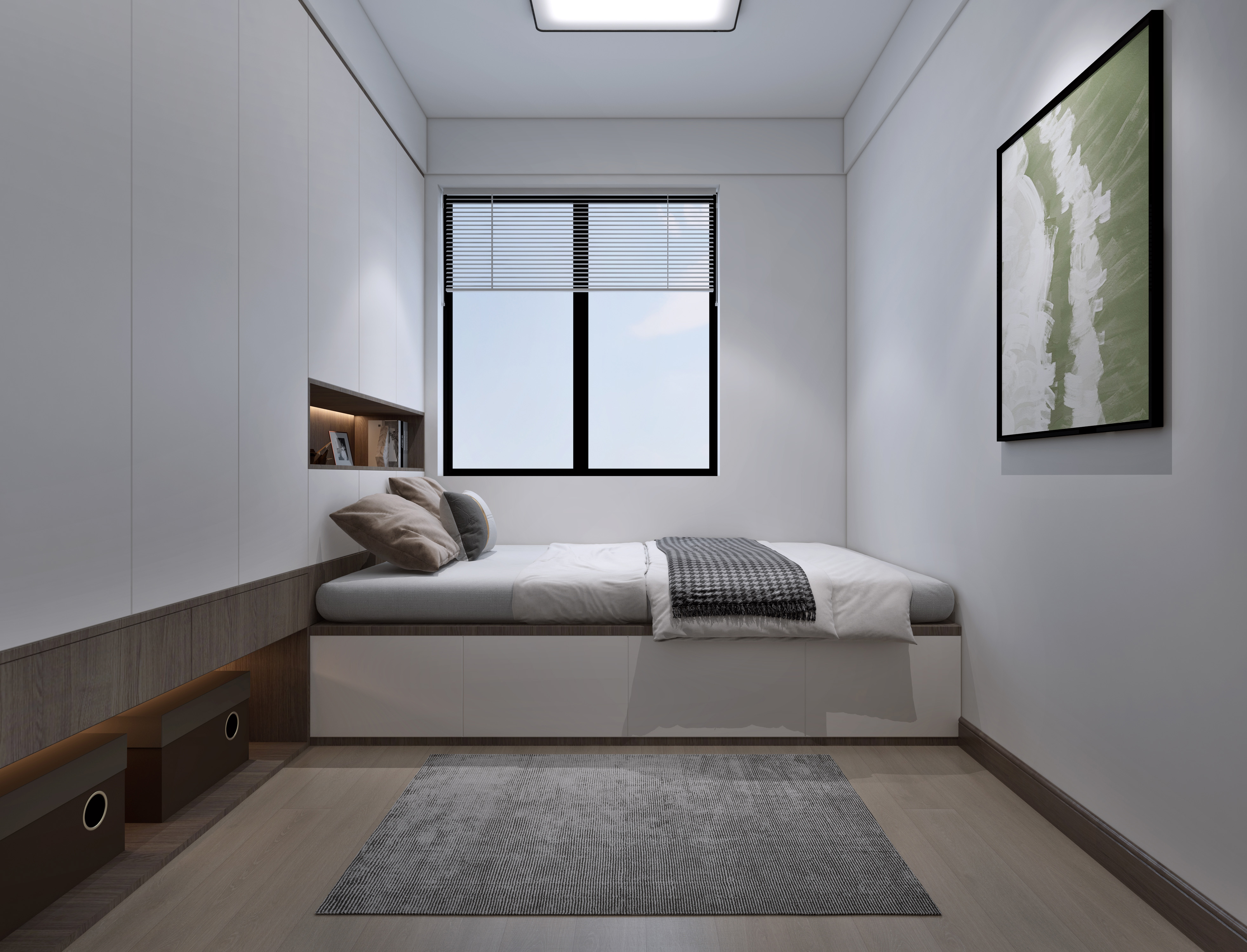 136平碧桂园金科天宸现代风格-自然静谧的家全景图封面图