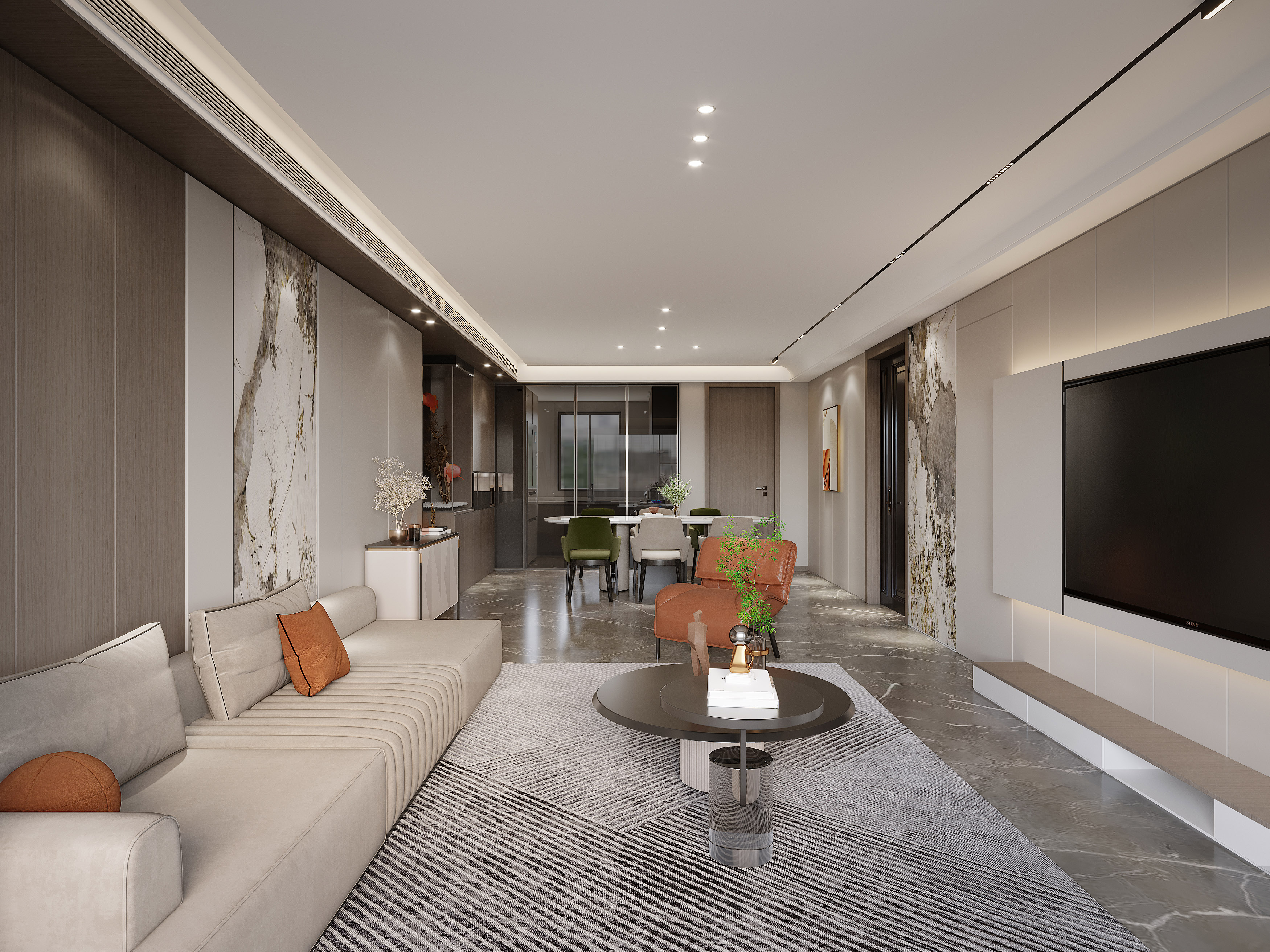 142平盛澳金尊府现代风格-重构家的语言，悉归生活本质全景图封面图