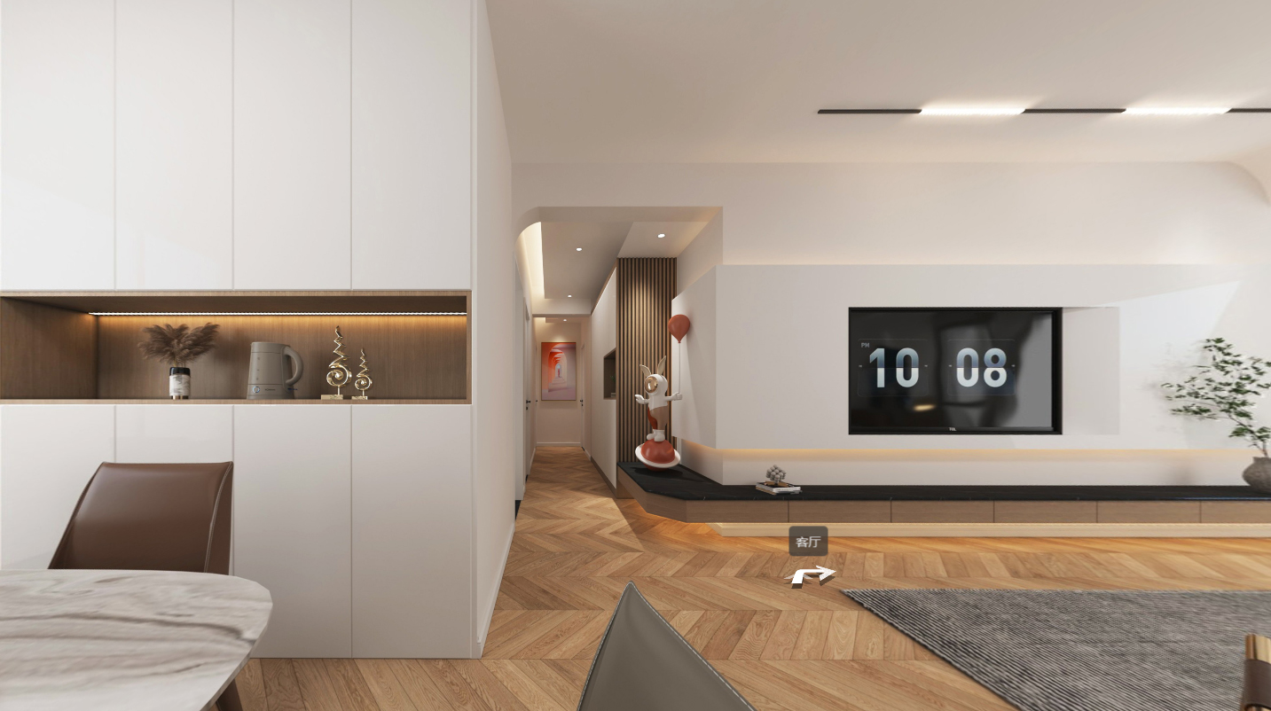 120平西派澜岸现代风格全景图封面图