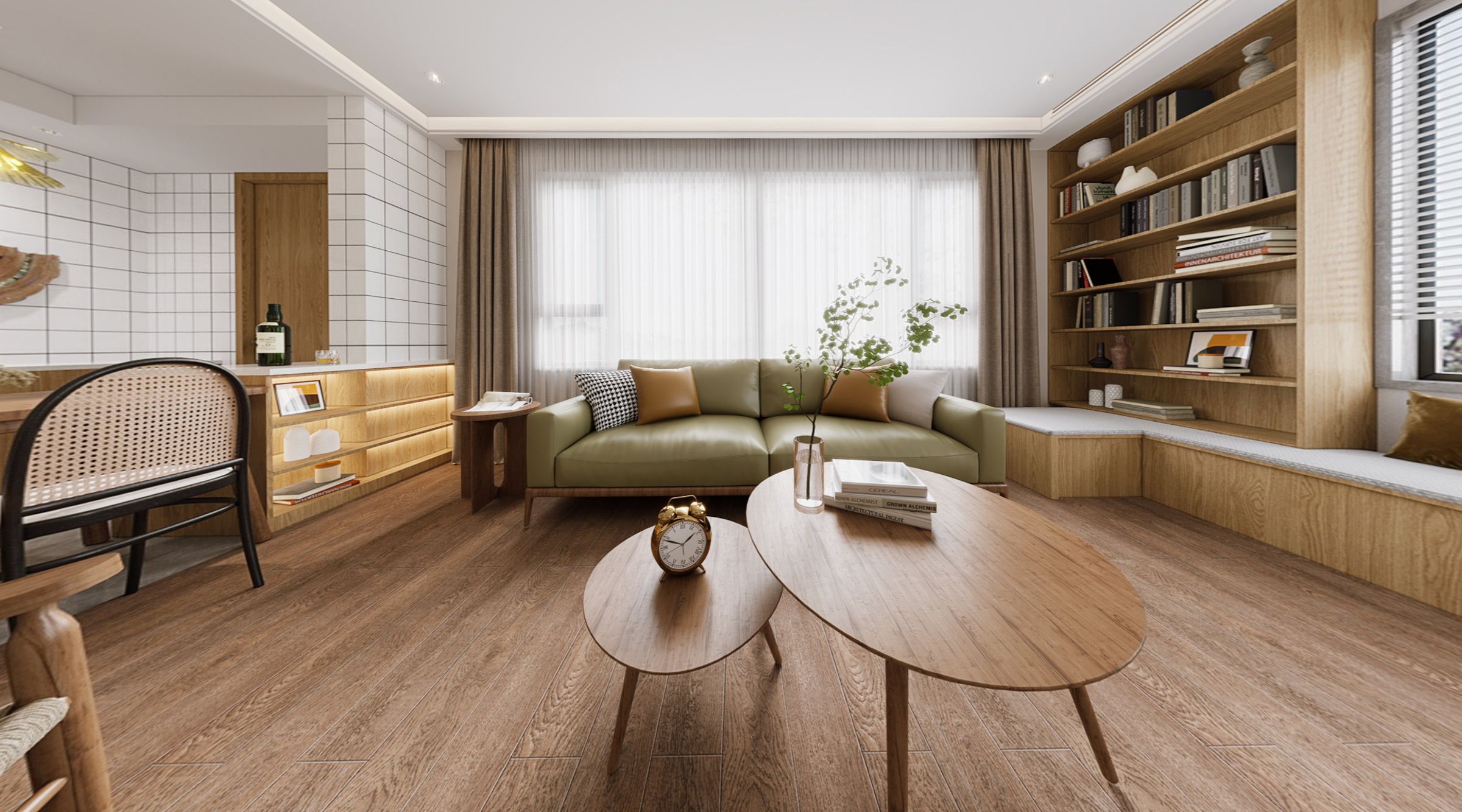 142平金尊府现代风格全景图封面图