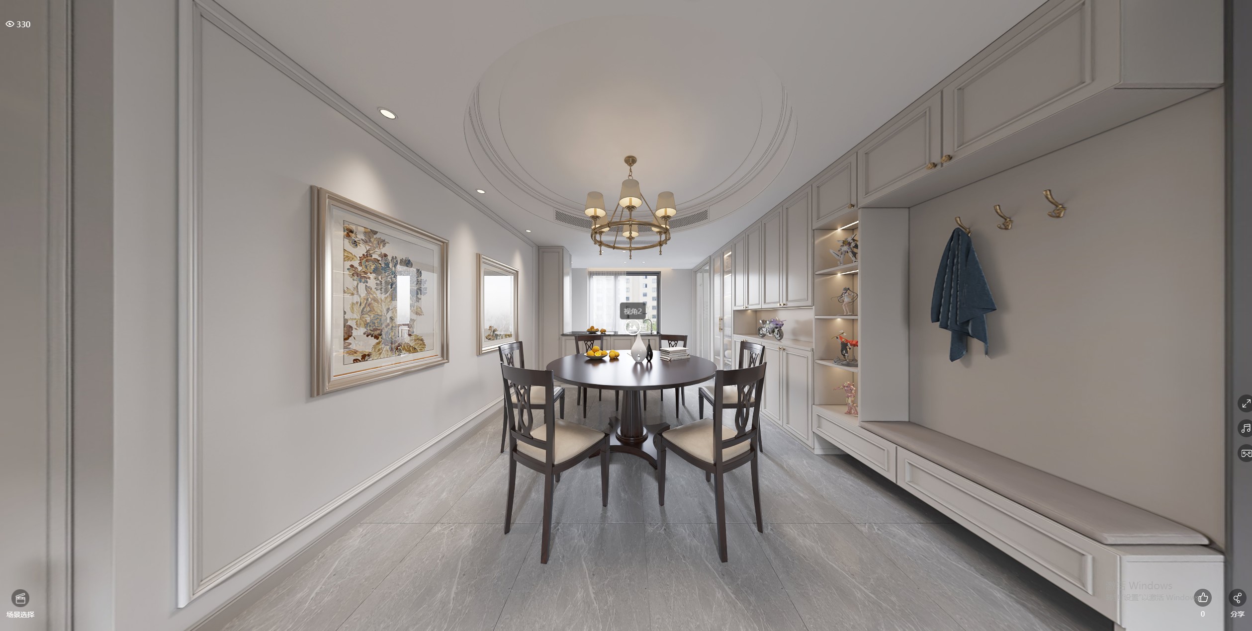 190平周山汇水美式风格全景图封面图