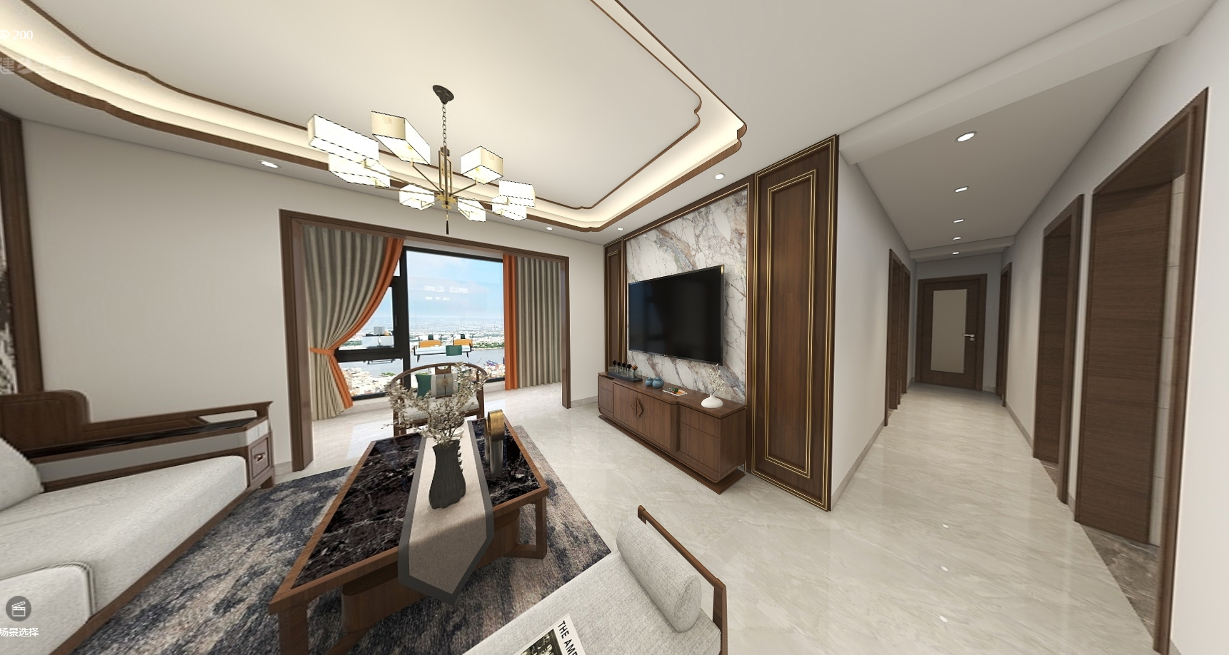 118平阳光天悦府新中式风格全景图封面图