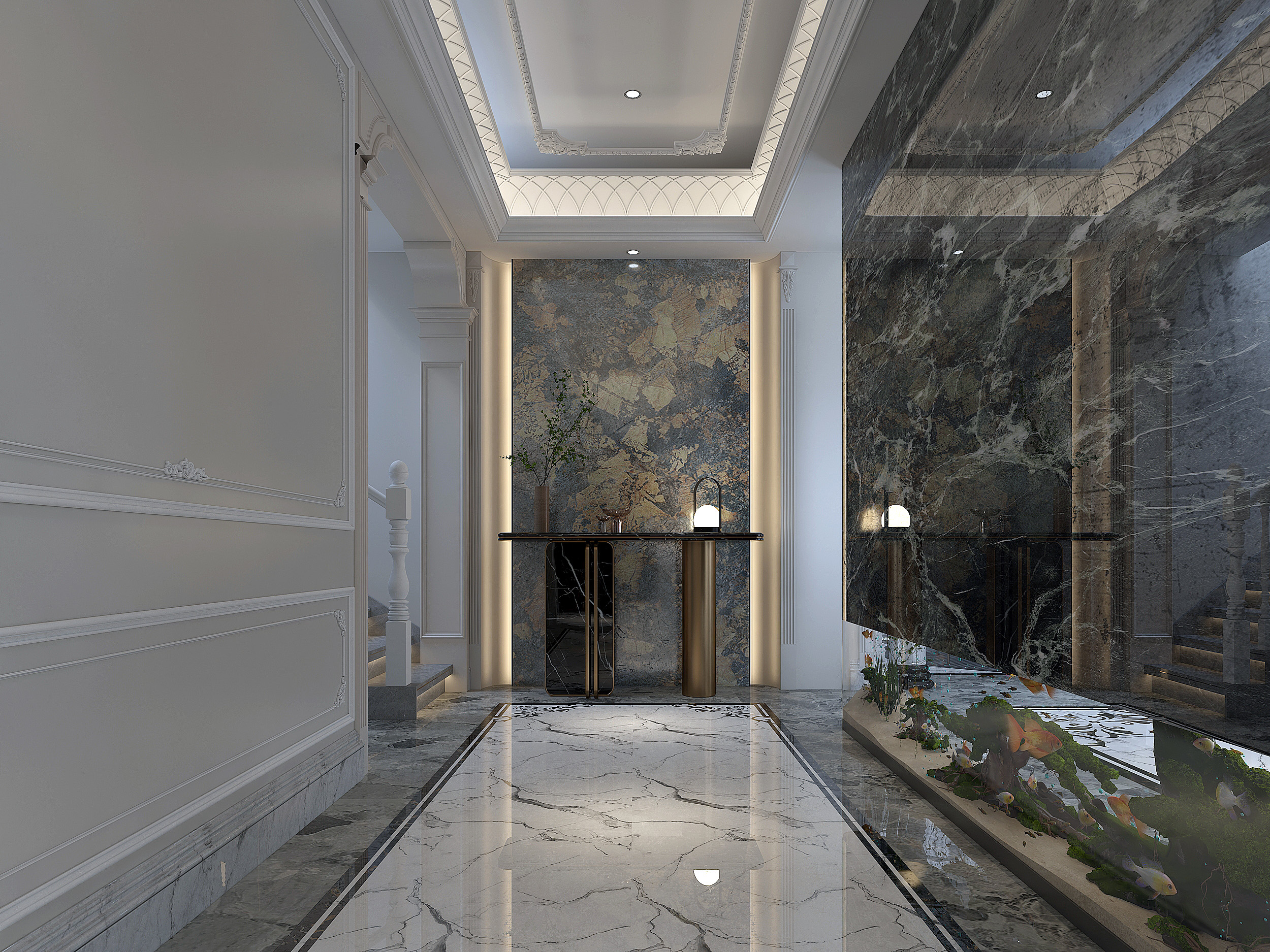 300平曲靖玫瑰园法式风格全景图封面图